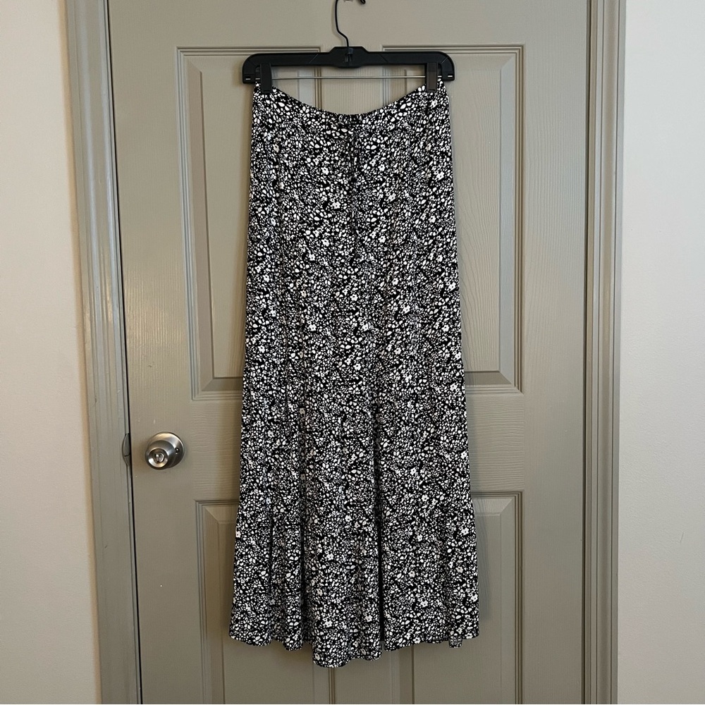 Midi Floral Skirt